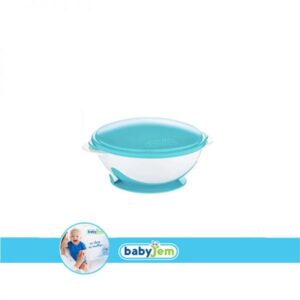 صحن ثابت مع غطاء babyjem