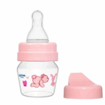 رضاعة بلاستك مع رأس كوب 30 مل