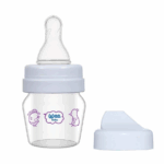 رضاعة زجاج مع رأس كوب 30 مل