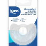 حلمة رضاعة للام قطعتين