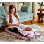 وسادة هز الطفل وردي